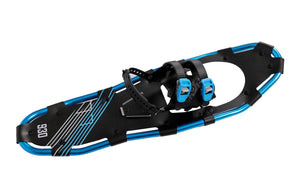Schneeschuhe MAXI blau mit Stöcken