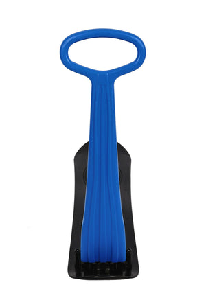 Schneescooter blau