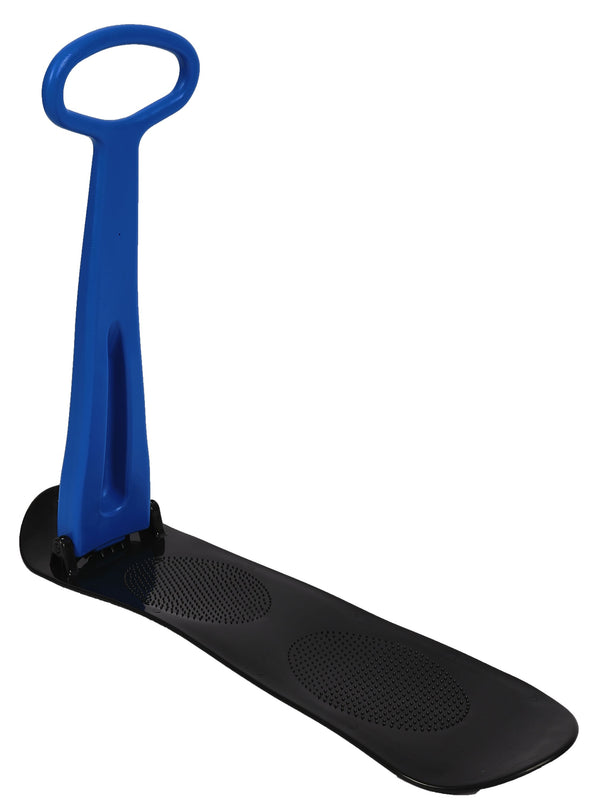 Schneescooter blau