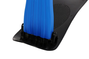 Schneescooter blau