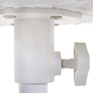 Schneiderpuppe weiblich Schaumstoff ~ Weiss mit Spitze