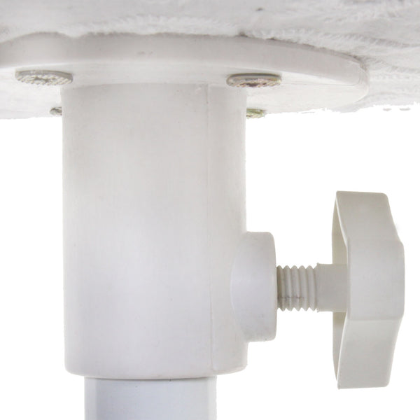 Schneiderpuppe weiblich Schaumstoff ~ Weiss mit Spitze