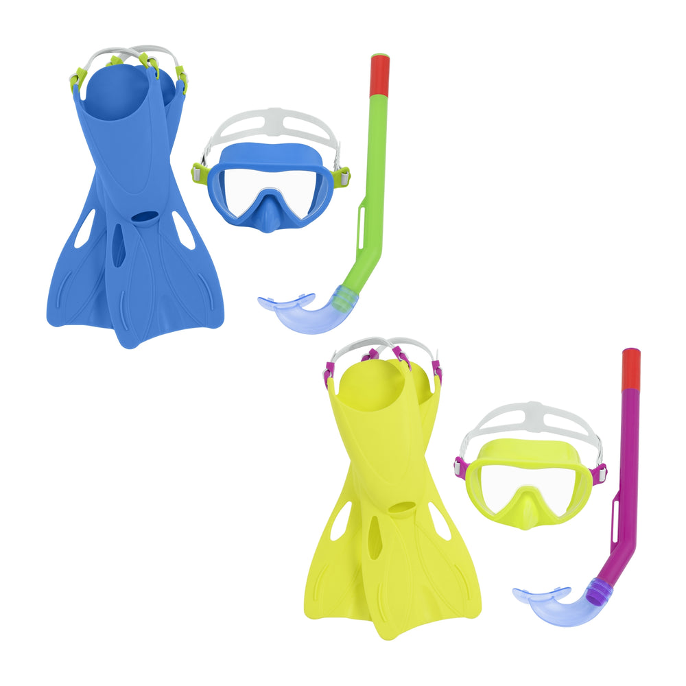 Snorkel set with fins Crusader Essential size 24 - 27