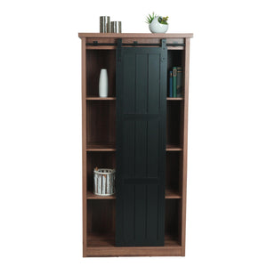 Schrank JAM-K75 Kommode Highboard Schiebetüre 163x76x38cm