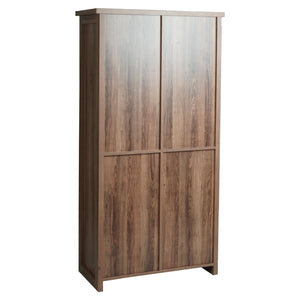 Schrank JAM-K75 Kommode Highboard Schiebetüre 163x76x38cm