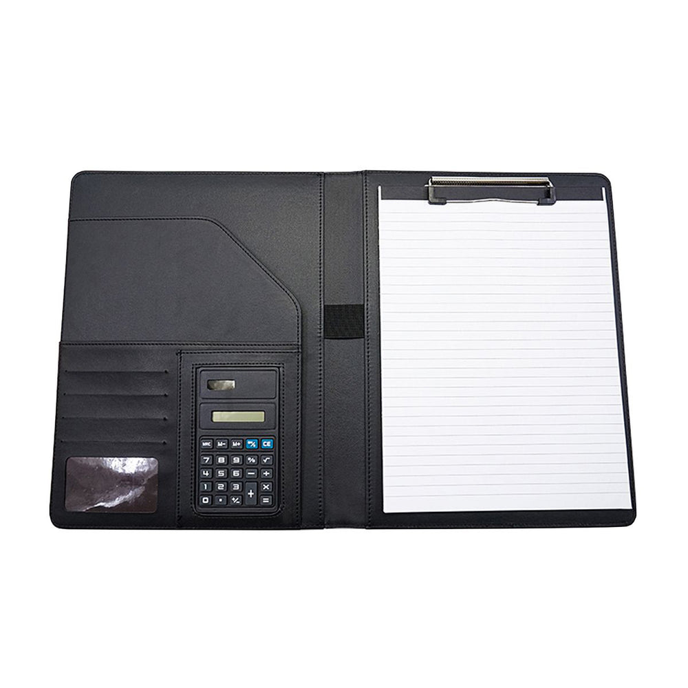 Writing folder with clipboard A4 black