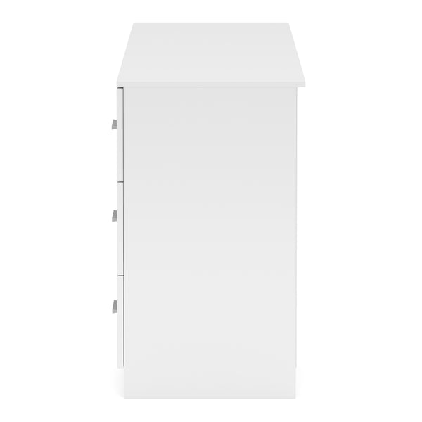 Schreibtisch ANTARES 136 x 45 cm weiss