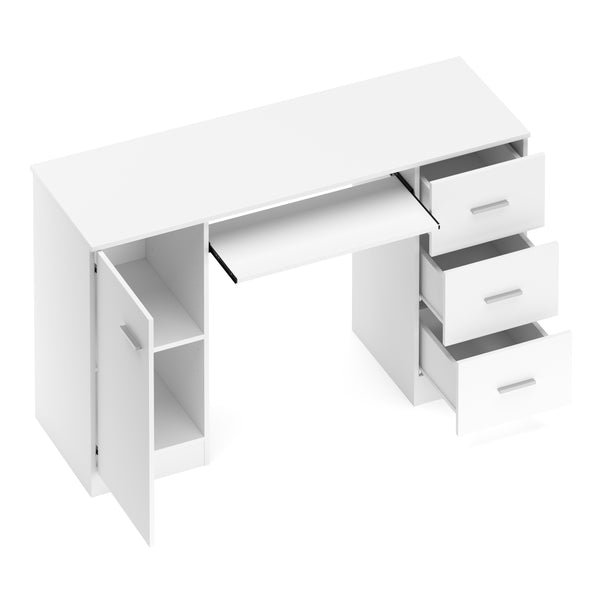 Schreibtisch ANTARES 136 x 45 cm weiss