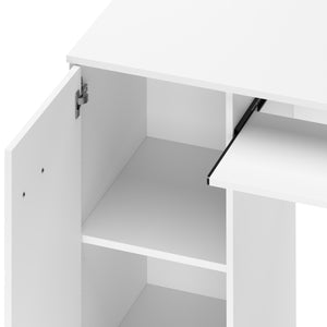 Schreibtisch ANTARES 136 x 45 cm weiss