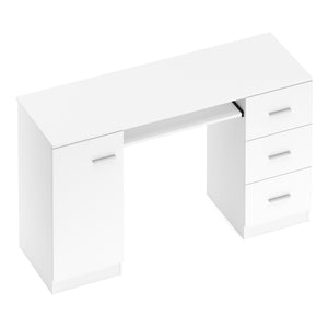 Schreibtisch ANTARES 136 x 45 cm weiss