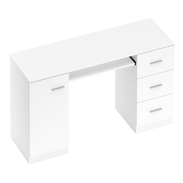 Schreibtisch ANTARES 136 x 45 cm weiss