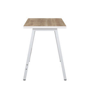 Schreibtisch APOT 100 x 58 x 75 cm natur/weiss