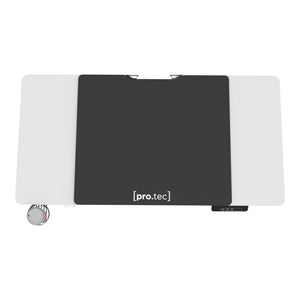 Tavolo regolabile in altezza Pomona elettrico 110x60cm bianco