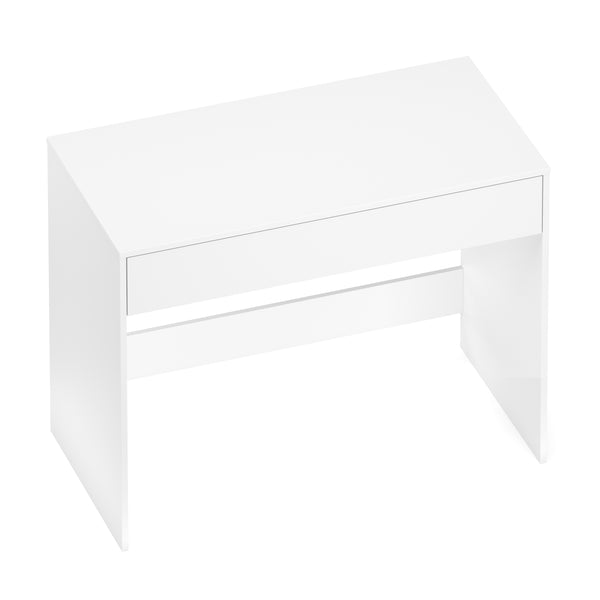 Schreibtisch BALDUR mit Schublade 100 x 50 x 75 cm weiss