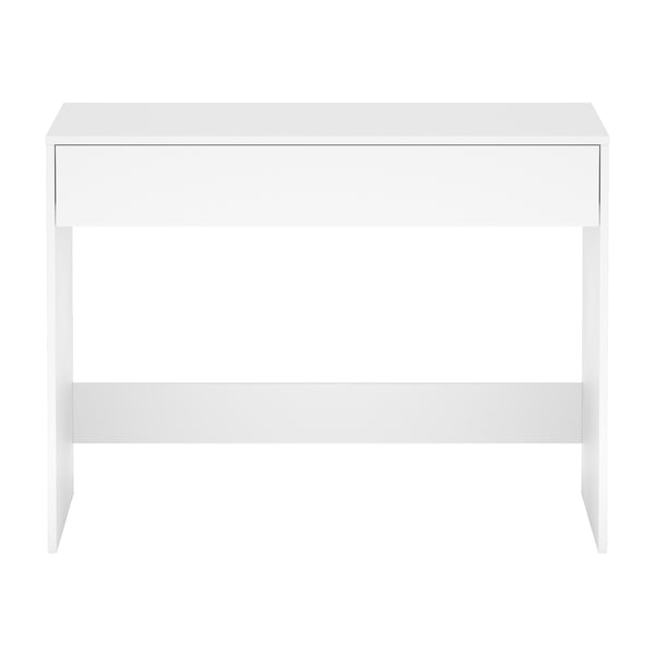 Schreibtisch BALDUR mit Schublade 100 x 50 x 75 cm weiss