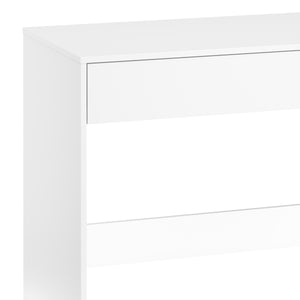Schreibtisch BALDUR mit Schublade 100 x 50 x 75 cm weiss