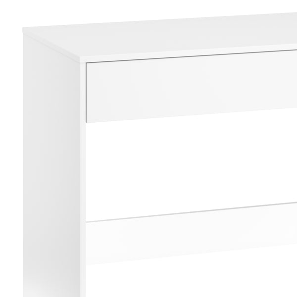 Schreibtisch BALDUR mit Schublade 100 x 50 x 75 cm weiss