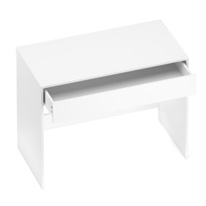 Schreibtisch BALDUR mit Schublade 100 x 50 x 75 cm weiss