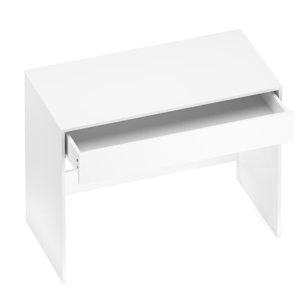 Schreibtisch BALDUR mit Schublade 100 x 50 x 75 cm weiss