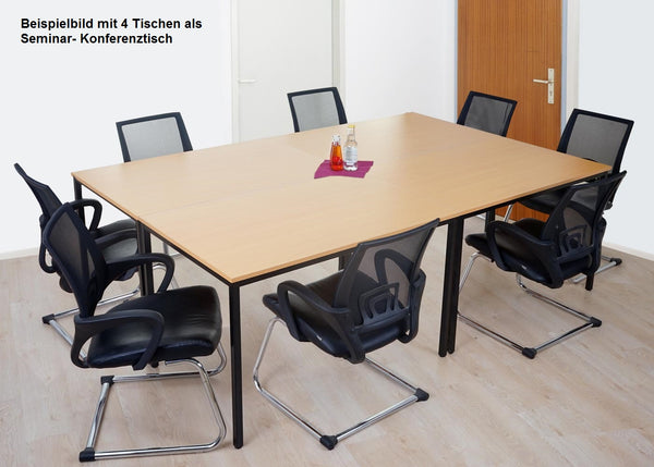 Schreibtisch Braila Bürotisch 120x80cm ~ Buche
