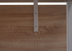Schreibtisch Bürotisch Computertisch 120x60cm natur-weiss