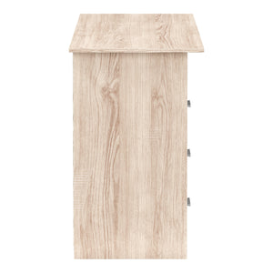 Schreibtisch CANOPUS 120 x 48 cm hellbraun/weiss