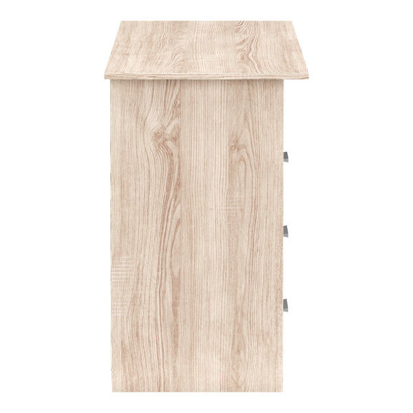 Schreibtisch CANOPUS 120 x 48 cm hellbraun/weiss