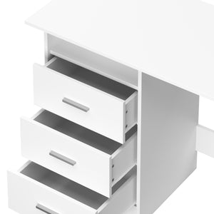 Schreibtisch CANOPUS 120 x 48 cm weiss