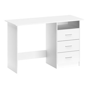 Schreibtisch CANOPUS 120 x 48 cm weiss
