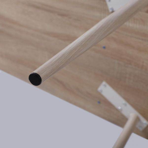 Schreibtisch Computertisch Arbeitstisch Holz Stahl