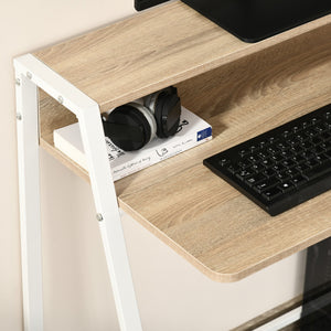 Schreibtisch Computertisch Bürotisch mit Ablagefach 84x45x85cm