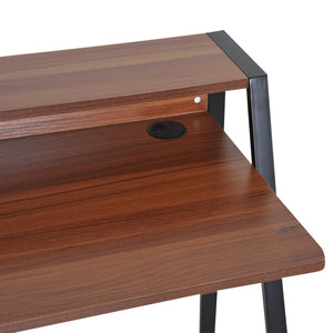 Schreibtisch Computertisch Bürotisch mit Ablagefach 84x45x85cm