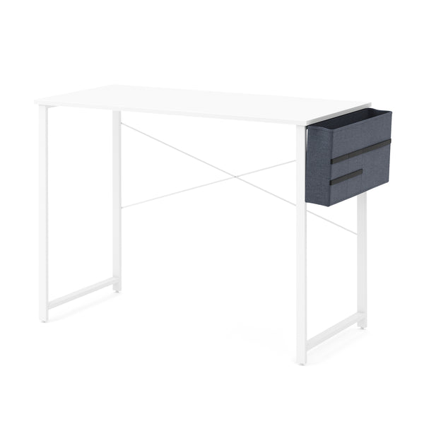 Schreibtisch FENIX mit Organizer 100 x 48 x 74 cm weiss