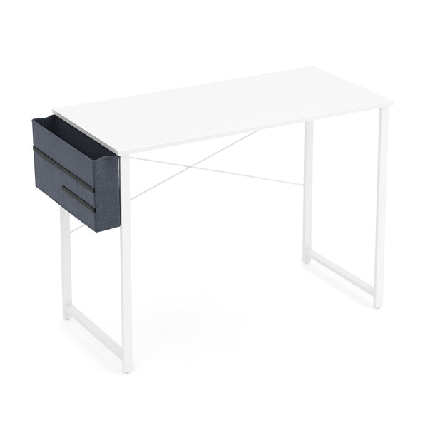 Schreibtisch FENIX mit Organizer 100 x 48 x 74 cm weiss