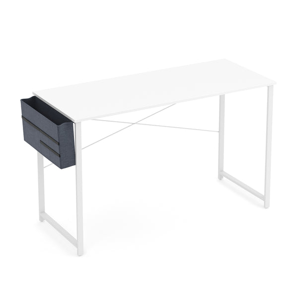 Schreibtisch FENIX mit Organizer 120 x 50 x 74 cm weiss