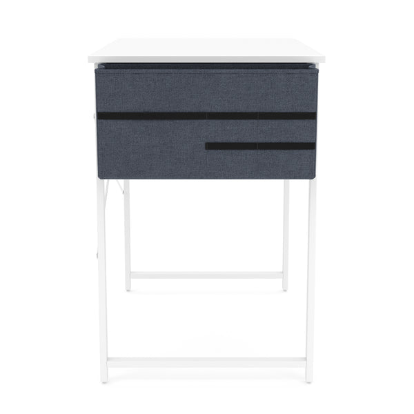 Schreibtisch FENIX mit Organizer 80 x 50 x 74 cm weiss