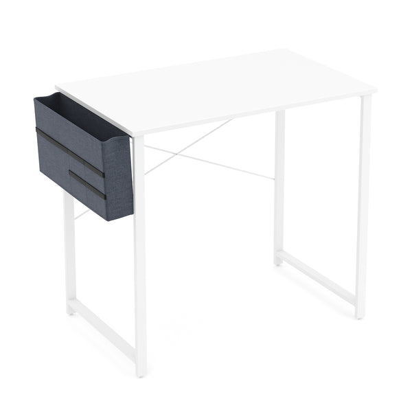 Schreibtisch FENIX mit Organizer 80 x 50 x 74 cm weiss