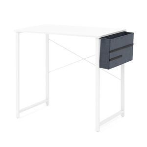 Schreibtisch FENIX mit Organizer 80 x 50 x 74 cm weiss