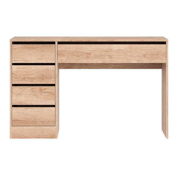 Schreibtisch RIGEL mit Schubladen 120 x 55 x 75 cm braun