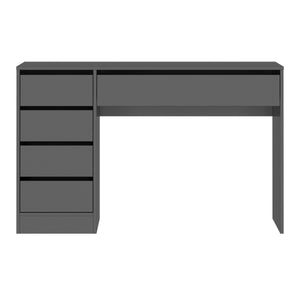 Schreibtisch RIGEL mit Schubladen 120 x 55 x 75 cm anthrazit