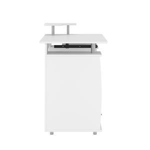 Schreibtisch RIGIL mit Schubladen 120 x 55 x 89 cm weiss