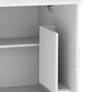 Schreibtisch Sekretär weiss KAIRO 85 x 27 x 128 cm