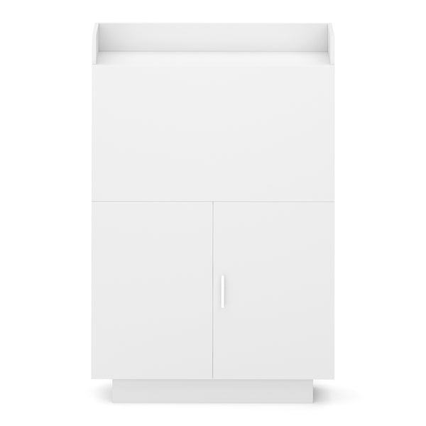 Schreibtisch Sekretär weiss KAIRO 85 x 27 x 128 cm