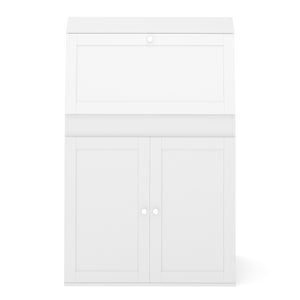 Schreibtisch Sekretär weiss NAIROBI 82 x 117 cm