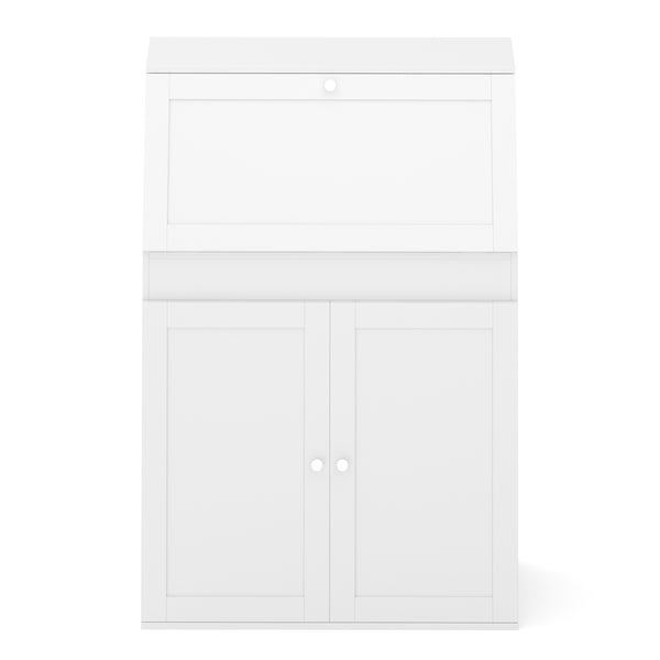 Schreibtisch Sekretär weiss NAIROBI 82 x 117 cm