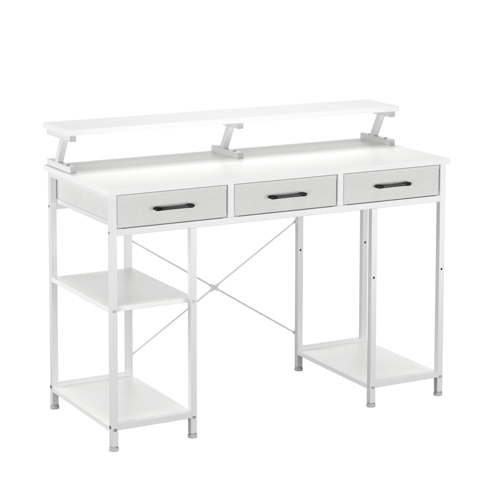 Schreibtisch TAVREN 120 x 50 x 90 cm weiss