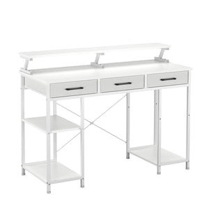 Schreibtisch TAVREN 120 x 50 x 90 cm weiss