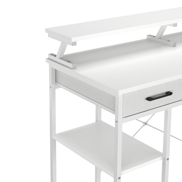 Schreibtisch TAVREN 120 x 50 x 90 cm weiss