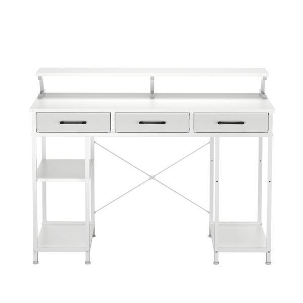 Schreibtisch TAVREN 120 x 50 x 90 cm weiss