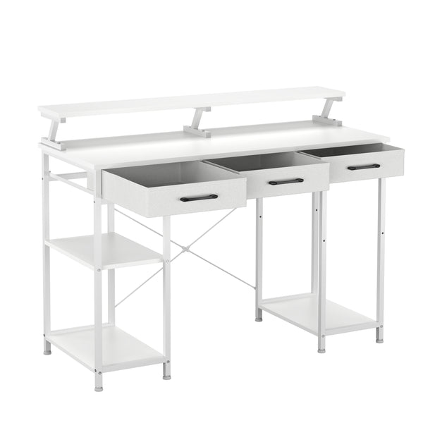 Schreibtisch TAVREN 120 x 50 x 90 cm weiss